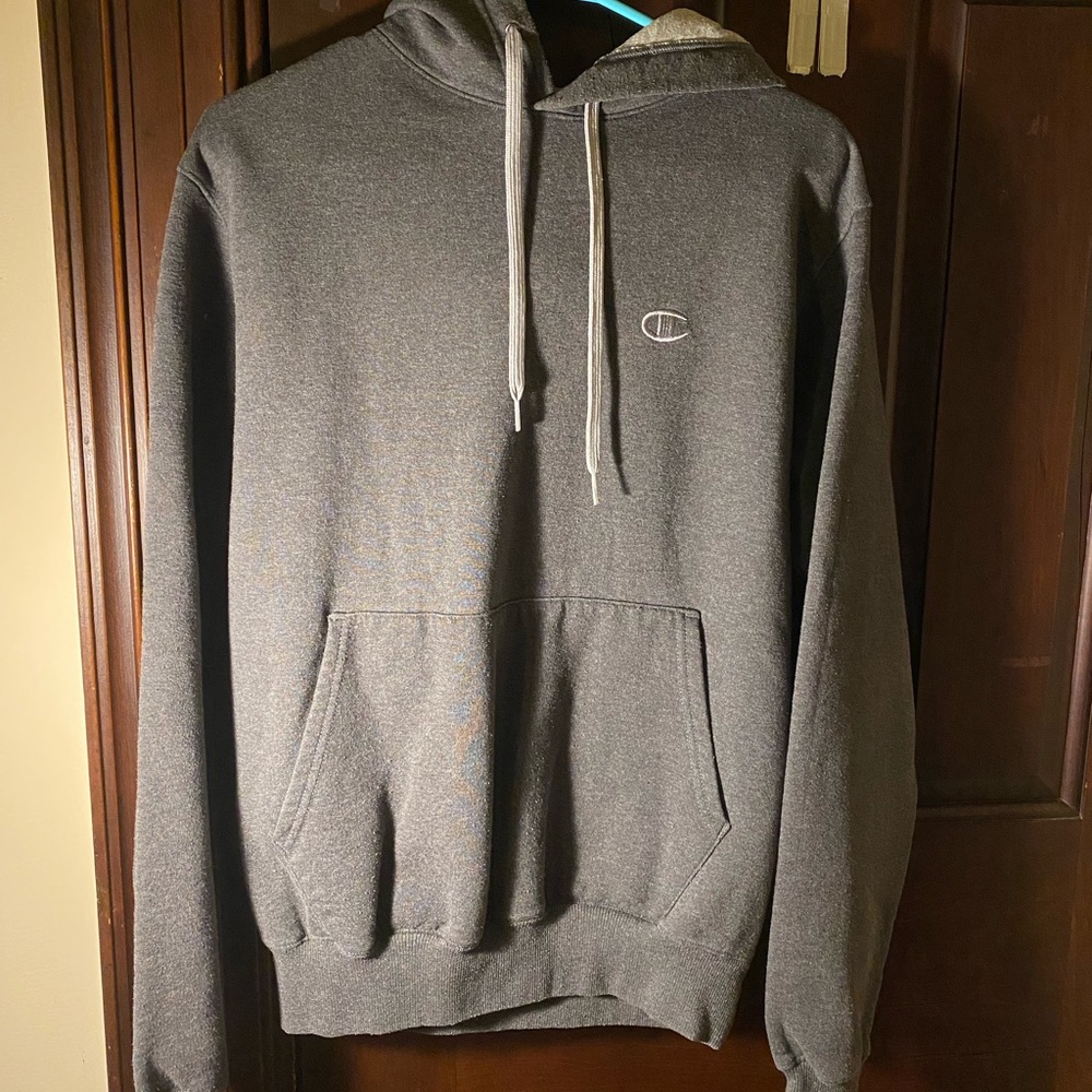 Grey Champion Drawstring Hoodie
